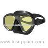 Colorful Mirrored Lens Well Sealed Silicone Skirt Free Diving Mask for Adults