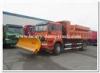 Specail use HOWO A7 dump truck with blade for pushing and loading 30tons high efficiency