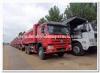 SINOTRUCK Dump Truck Steyr engine 336HP Howo Dump Truck HW76 with A/C cabin flat roof cabin