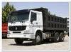 HOWO 10 wheeler coal transport dump truck 30 tons 266hp / 361hp with AC white color