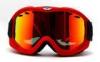Red CP Lens Adult Anti Fog Snow Goggles with Helmet Compatibility and Custom Logo