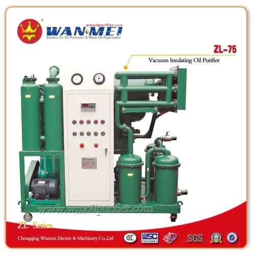 Single Stage Vacuum Insulation Oil Purifier