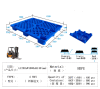 STATIC LOAD:1.7T ;DYNAMIC LOAD:0.7T PLASTIC PALLET