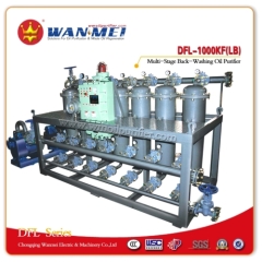 Multi-stage Back Washing Oil Purifier