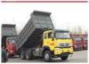 Sinotruk new golden prince 4x2 tipper / dumper truck yellow color with good ocean transportation