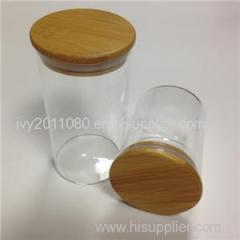 Cylinder Glass Candy Storage Jars