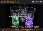 Green / Purple Home Decoration Led Plastic Cups Flashing Drinking