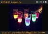Colorful Plastic Led Party Cups Illuminated Cocktail Wine For Hotel And Resorts
