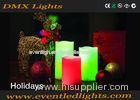 Party Warm White Led Decorative Candles Red / Green CE ROHS UL