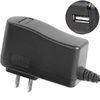 12W External Universal Power Charger Wall Mount Adapter 12V 1A Black