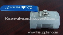 1-PC STAINLESS STEEL BALL VALVE