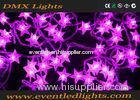 20 / 30 Copper Wire Led Star String Lights Pink Low Energy Consumption