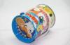 Barrel Custom Biscuit Tin Box With hanlde Cartoon-Cute Hamtaro Mouse