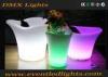 White / Green / Pink Lighted Ice Bucket Plastic With Soft Light