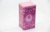 Purple / Pink Gift Metal Tin Box for Festival Lady Products Packing