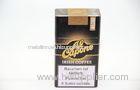 European Style CMYK Coffee Gift Tin Box Cigarette Case Shape