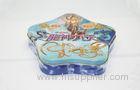 Star Shape Candy Tin Containers Packaging Eco-Friendly FDA RoHS