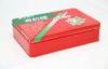 Custom Red Gift Aluminum Storage Boxes For Cookie / Candy FDA