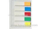 Colored end Index Sticky Notes for marking 44X10mm x20 sheets x 5 pads