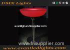 battery recharging Led Furniture cocktail table with CE ROH certificate