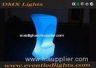 PE material led bar club lounge Led Furniture chair for events