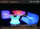 ROHS Multi Colors Changing Illuminated Led Sofa For Nightclub