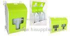 White ABS + Green PE Injection Moulded Component Assembly Chemical Cabinet