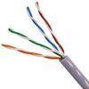 24 AWG 4 Pairs Copper Clad Aluminum UTP CAT5E Network Cable with PVC Jacket