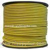 2 Cores Conductor 22 AWG CMR Audio Speaker Cable Stranded Bare Copper in Yellow