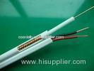 95% CCA Braiding + 2C / 18AWG RG59/U CCTV Coaxial Cable Siamese Cable CMR Standard