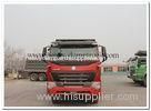 420 hp HOWO A7 heavy duty dump truck driving 6X4 EURO III and thickness bottom 8mm side 6mm