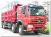 CNTCN howo DUMP TRUCK Manual Transmission Type and Diesel Fuel Type 8X4 red color