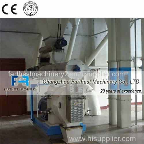 Stainless Steel Ring Die Animal Feed Cassava Pellet Machine