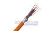 Halogen Free Fire Resistant Cable Orange PVC 4 Cores Copper Conductor