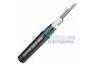 Black 2 Core 24 Core Fiber Optic Cable with PE Sheath for Aerial Duct