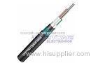 Black 2 Core 24 Core Fiber Optic Cable with PE Sheath for Aerial Duct