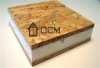 Energy saving precast OSB sandwich wall panel