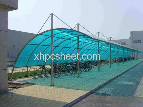 UNQ Marolon carports garages with polycarbonate solid sheet roof
