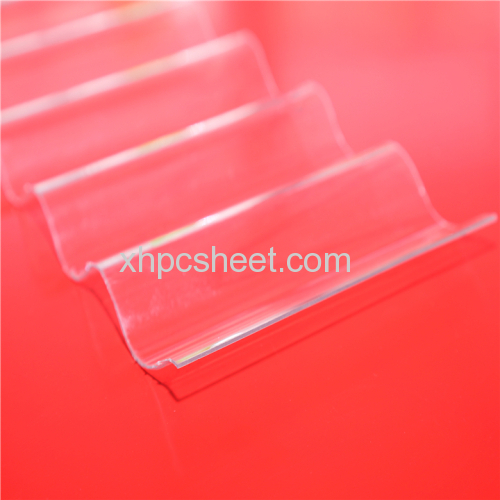 UNQ ISO certificate with good quality and cheap price polycarbonate corrugated sheet