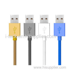 i-Teck 100% MFI cable 8 pin C48 iOS 8 USB date braided charging cable for iPhone