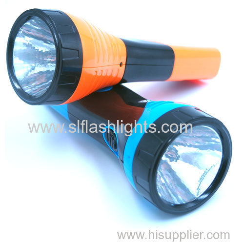 0.5W Plastic Rechargeable Flashlight Lamp