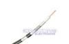 CATV CCTV Quad Shield Flexible RG6 Coaxial Cable Foamed PE 3GHz