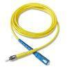 Singlemode Zipcord ST to ST Fiber Optic Patch Cord 5.3 / 125 um Fiber Optic Accessories