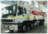 ISUZU Concrete Pump Truck 42m 35 Tons ISO9001&BV Approved output 150m3 / h