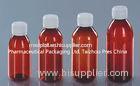 Light Weight Odorless Medical Oval 20 ml Plastic Syrup Bottles