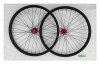 26er Carbon MTB wheelsets 35mm Width Clincher Hookless Tubeless Compatible for Cross Country