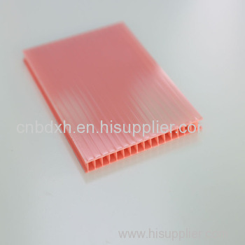 XINHAI Twin wall polycarbonate sheet/pc sheet for roofing sheet