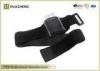 Black Arm Holster Elastic Velcro Straps for Box or Personal Information Card