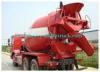 HOWO brand concrete mixer truck with 371Hp 16 cubic meters red or black color