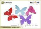 Beautiful Resusable Velcro Butterfly Hair Clips Sticking Super Strong